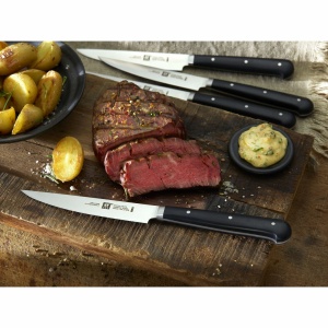 Set 4 coltelli da bistecca seghettato, saldato - Zwilling - immagine 4
