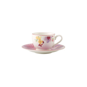 Mariefleur Basic Tazza da espresso con piattino - Villeroy & Boch