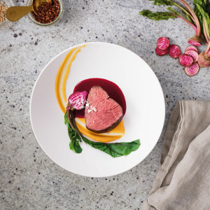 Manufacture Rock Blanc ciotola piana bianco - immagine 4