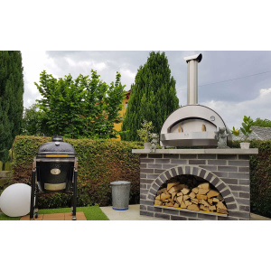 Linea CLASSICO 4 PIZZE Ardesia grey forno a gas - Alfa Forni - immagine 9