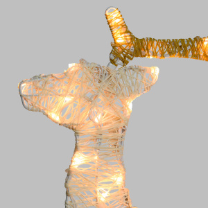 Renna Luminosa 2D mod.S H70cm Serie LHC - Lotti - immagine 5