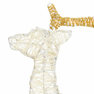 Renna Luminosa 2D mod.S H70cm Serie LHC - Lotti - immagine 6