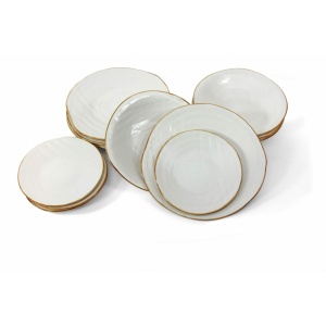 Piatto dessert bianco Mediterraneo - Novità Home - immagine 3