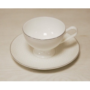 Set 6 Tazze da The Dama con piattino - Fade - immagine 3