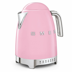 Bollitore elettrico temperatura regolabile rosa - Smeg - immagine 2