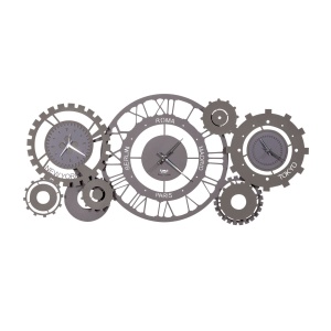 Orologio Fuso meccano ardesia e fango - Arti e Mestieri - immagine 1