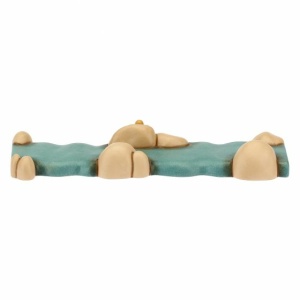 Set 2 pezzi fiume dritti Presepe Classico - Thun - immagine 3