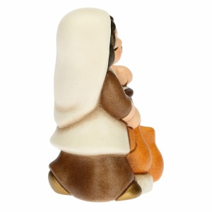 Donna alla fontana Bianco Presepe Classico - Thun - immagine 3