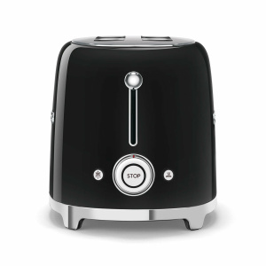 Tostapane 2 fette Nero lucido - Smeg - immagine 3