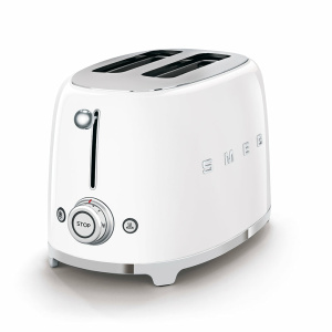 Tostapane 2 fette Bianco - Smeg - immagine 2