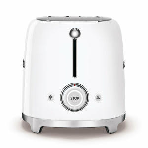 Tostapane 2 fette Bianco - Smeg - immagine 3