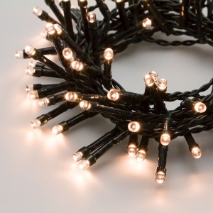 Catenaria 12m TL 300 LED 8G Temporizzatore IP44 Bianco caldo - Lotti