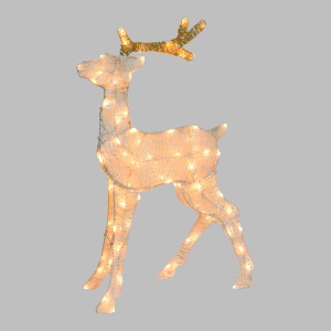 Renna Luminosa 2D mod.S H70cm Serie LHC - Lotti - immagine 4