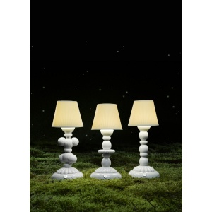 Lampada da tavolo Firefly Cactus. Bianco - Lladrò - immagine 4