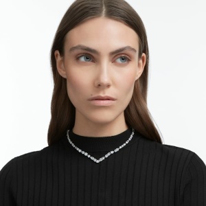 Collana Swarovski Tennis Delux - Swarovski - immagine 4