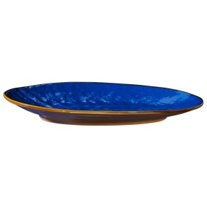 Mediterraneo - Vassoio ovale blu - Novità Home - immagine 1