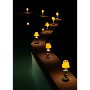 Lampada da tavolo Firefly Cactus. Bianco - Lladrò - immagine 3