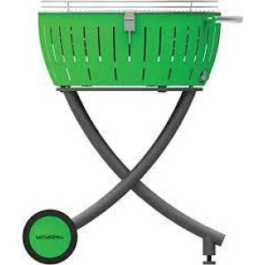 Lotus Grill XXL verde con carrello - immagine 2