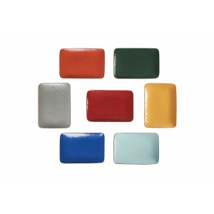 Piatto rettangolare giallo Mediterraneo - Novità Home - immagine 4