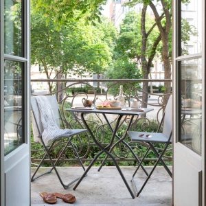 Sedia Balcony Batyline® Iso Terre tubo titane - LaFuma - immagine 10