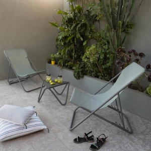 Tavolino Vogue grigio Titane - LaFuma - immagine 5