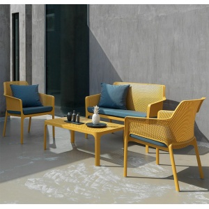 Tavolino basso Net 100 antracite - Nardi - immagine 4