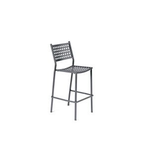 Sgabello alto Alice grigio antico - Vermobil - immagine 1