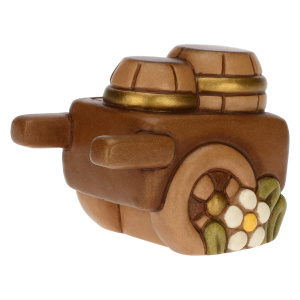 Carretto di barili in ceramica Presepe Classico - Thun - immagine 2