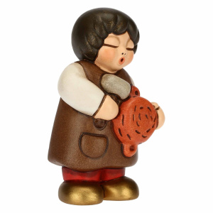 Venditore di pentole in ceramica Presepe Classico rosso - Thun - immagine 5