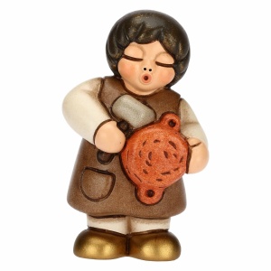 Venditore di pentole in ceramica Presepe Classico bianco - Thun