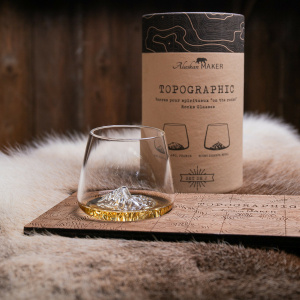Set di 2 bicchieri topografici: Monte Everest e Monte Bianco - Alaskan Maker - immagine 8