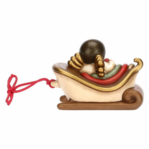 Slitta componibile Angelo con arcobaleno in ceramica - Thun - immagine 3