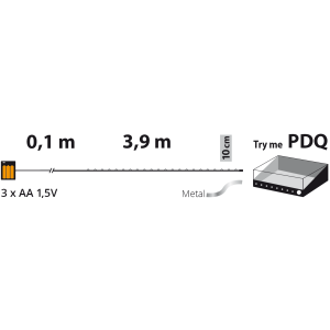 Catenaria 4m 40 MicroLED 3xAA PDQ Bianco Caldo - Lotti - immagine 2