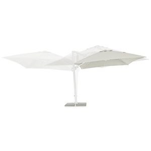 Ombrellone Eden 300 x 400 telo naturale - Bizzotto - immagine 6