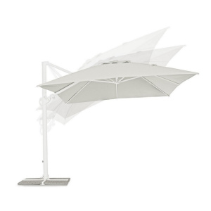 Ombrellone Eden 300 x 400 telo naturale - Bizzotto - immagine 5
