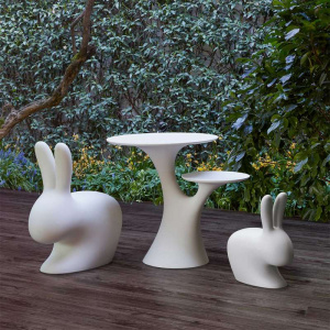 Tavolo Albero del coniglio verde balsamico - Qeeboo - immagine 5