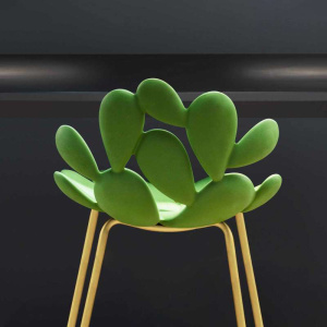 Sedia Filicudi Ottone e rosa brillante - Set 2 pezzi - Qeeboo - immagine 5