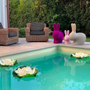 Sedia Coniglio dove grigio - Qeeboo - immagine 7