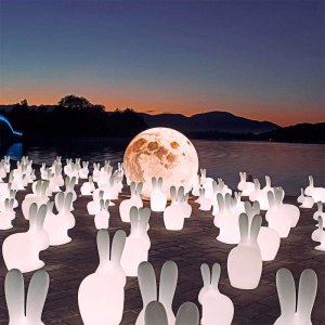 Lampada Rabbit con Led Ricaricabile - Qeeboo - immagine 8