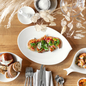 Flow piatto ovale Flow 36 cm - Villeroy & Boch - immagine 2