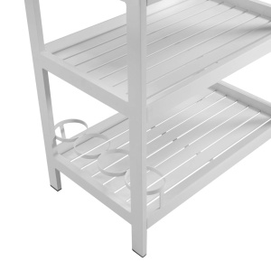 Carrello alluminio bianco - Vacchetti - immagine 3