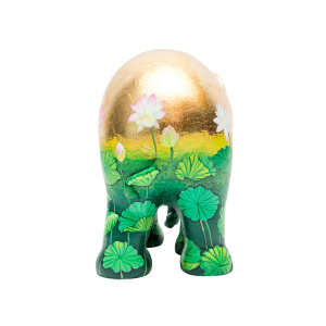 Elefante Golden Lotus 20 cm – Elephant Parade - immagine 4