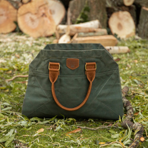 Borsa portalegna Craftwood verde inglese - Alaskan Maker - immagine 3