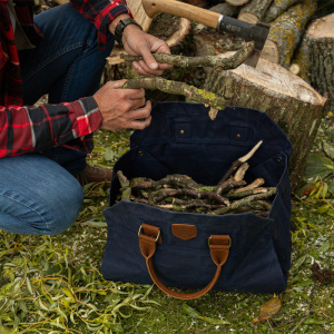 Borsa portalegna Craftwood blu navy - Alaskan Maker - immagine 3