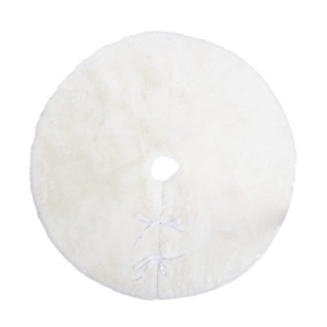 Copribase Albero Ecopelliccia bianco Ø 90 cm - Bizzotto