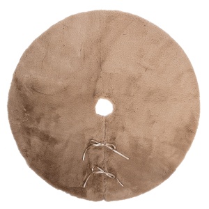 Copribase Albero Ecopelliccia cammello Ø 90 cm - Bizzotto