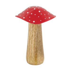 Fungo rosso in Legno di Mango - Dijk - immagine 1