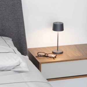 Lampada da tavolo Olivia Micro sabbia - Zafferano - immagine 4