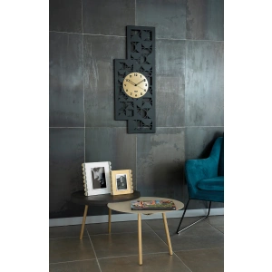 Orologio da parete Vogue nero e oro - Arti e Mestieri - immagine 2
