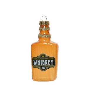 Addobbo Bottiglia Whiskey H.9,5 cm - Kaemingk - immagine 1
